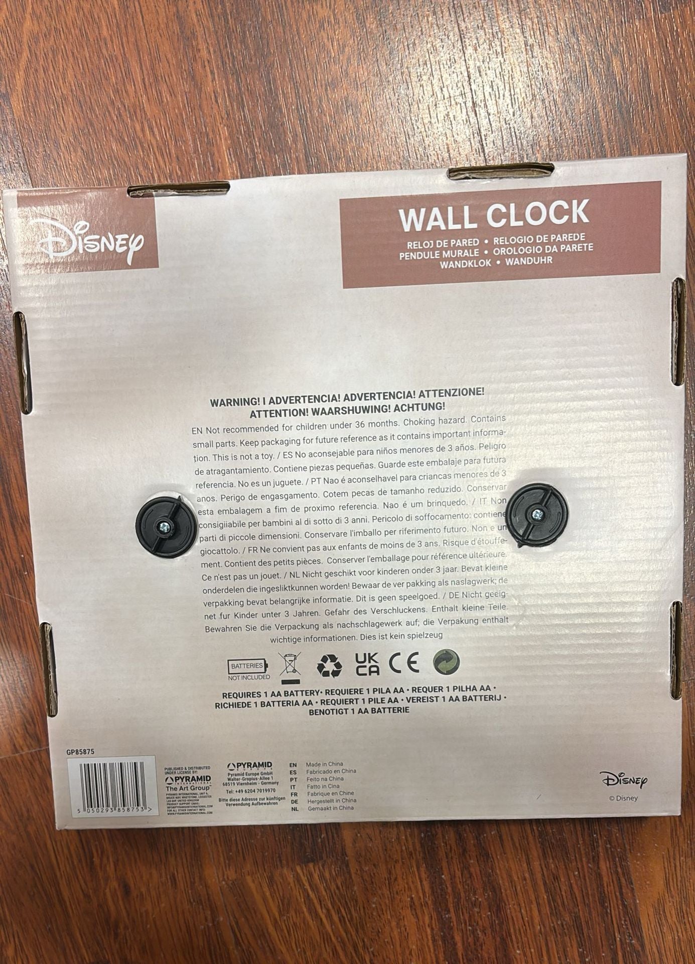 Orologio A Parete Mickey Mouse - Gp85875 Orologio A Parete Mickey Mouse - Gp85875